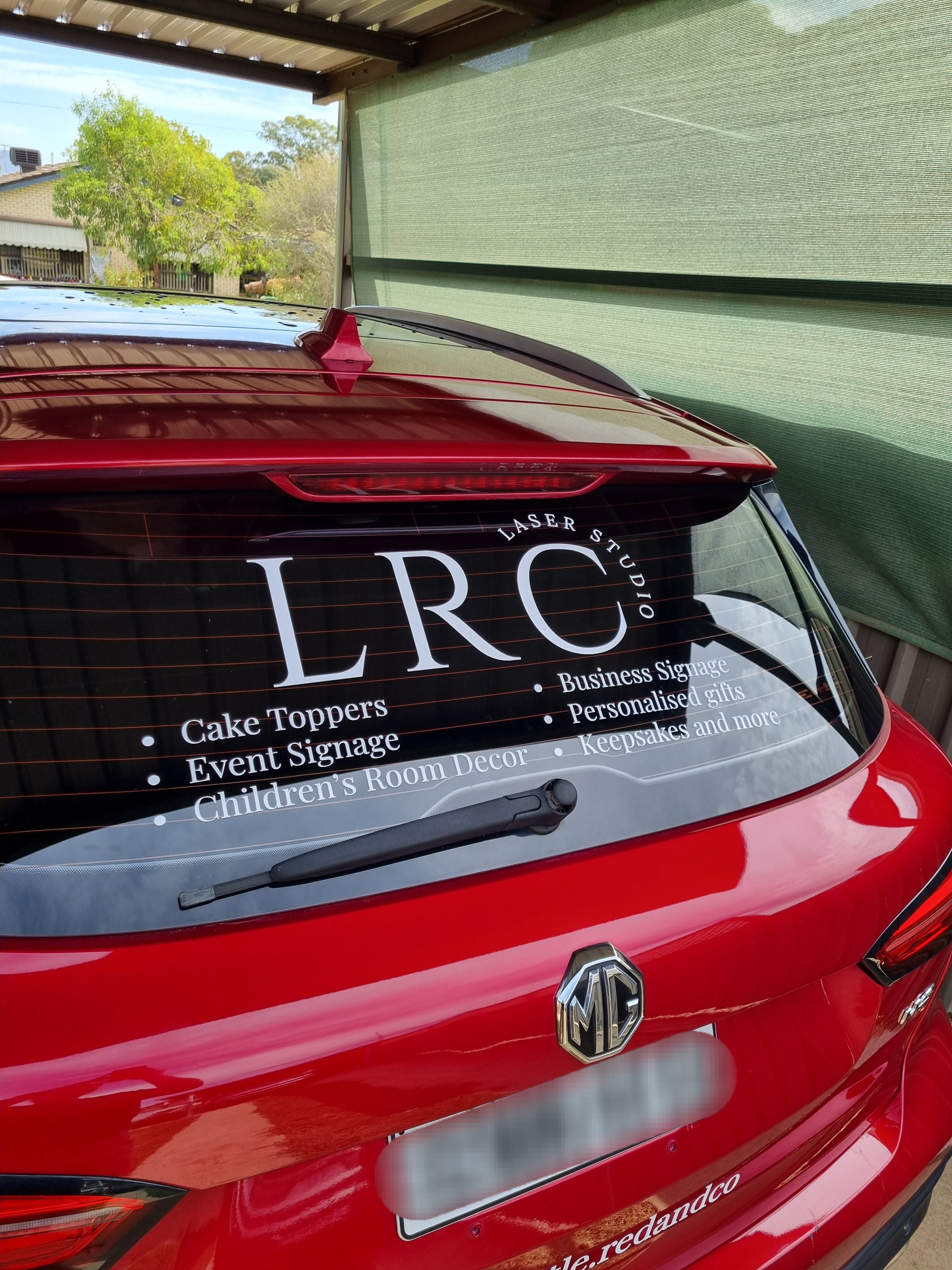 Custom Logo Decal