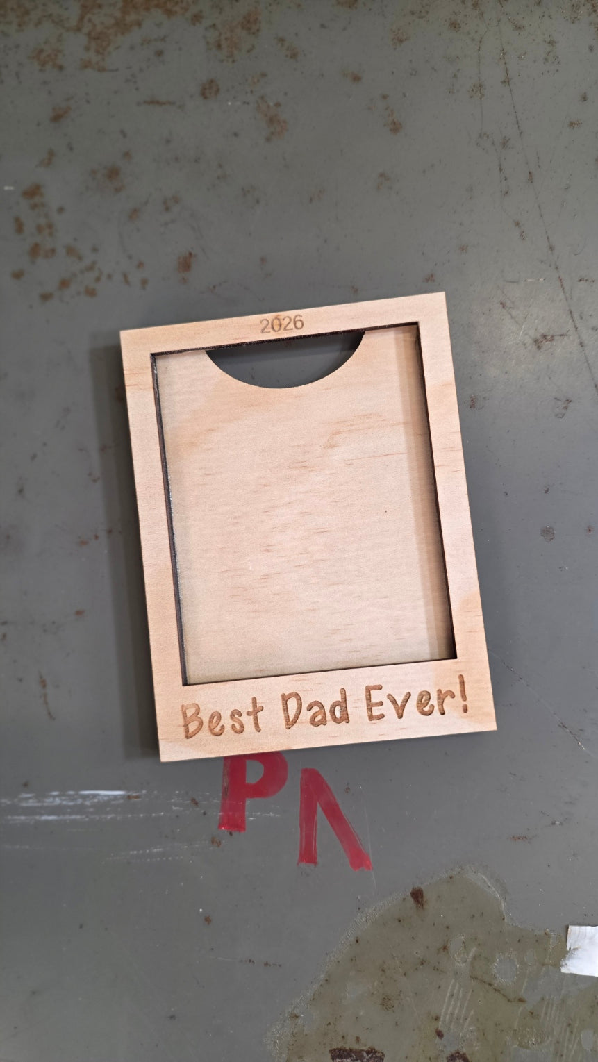 Photo frame fridge magnet | Father's Day