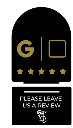 Google Review NFC Stand - Arch | Acrylic