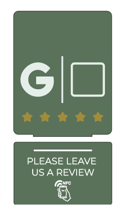 Google Review NFC Stand - Rectangle | Acrylic