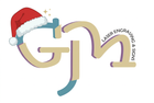 Christmas version of the GJM logo