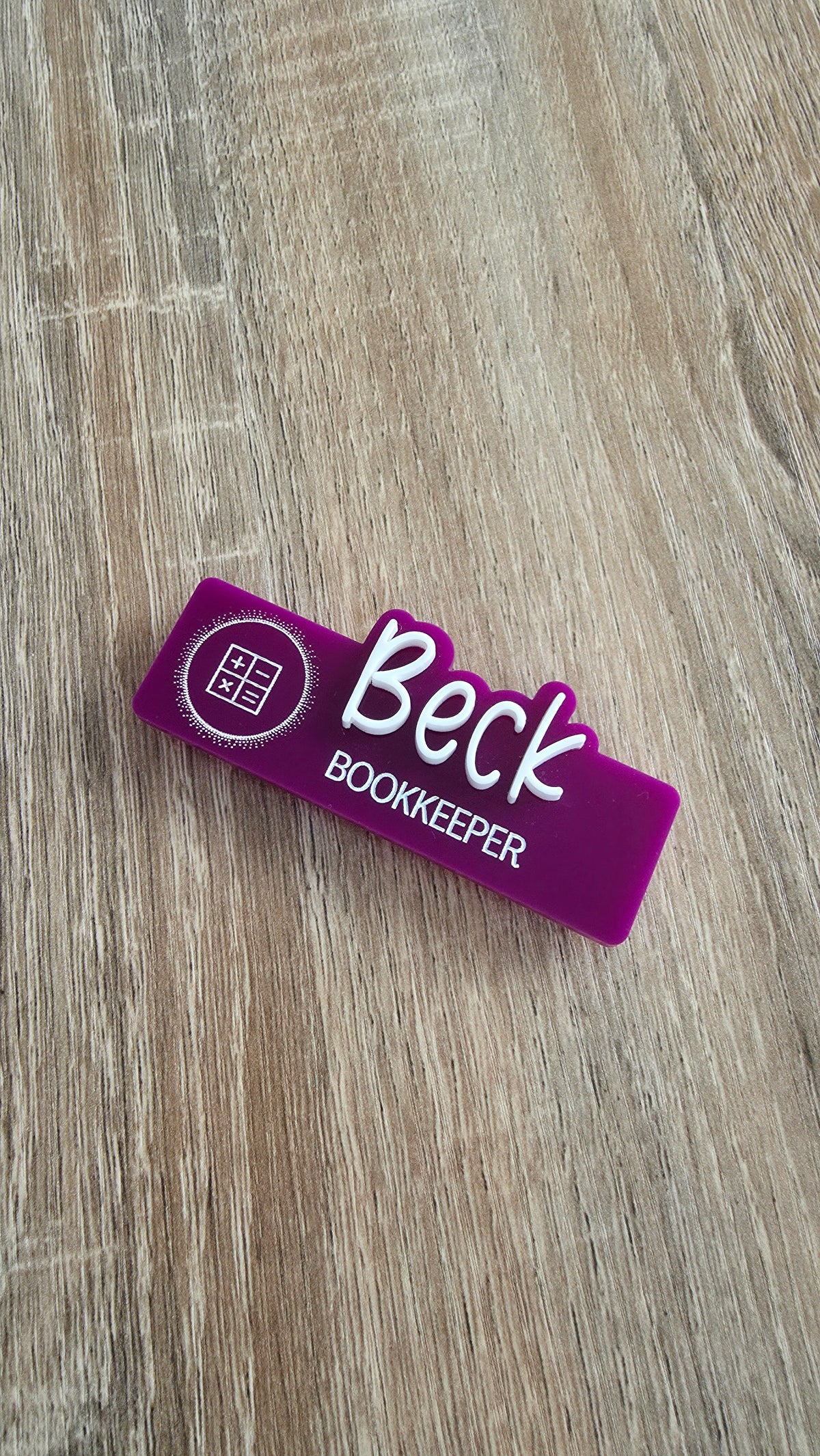 Basic Name Badge | Acrylic