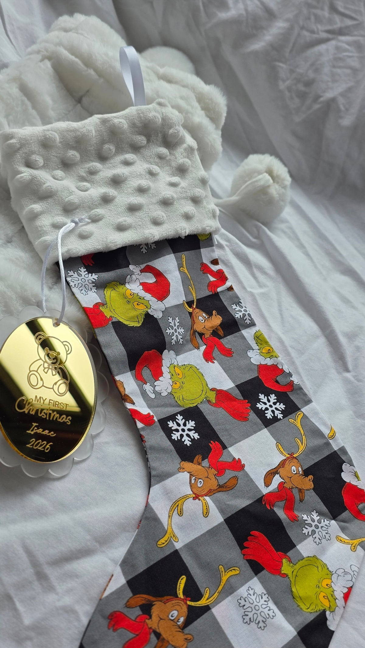 Handmade Christmas Stocking — Harv & Co, One of a Kind