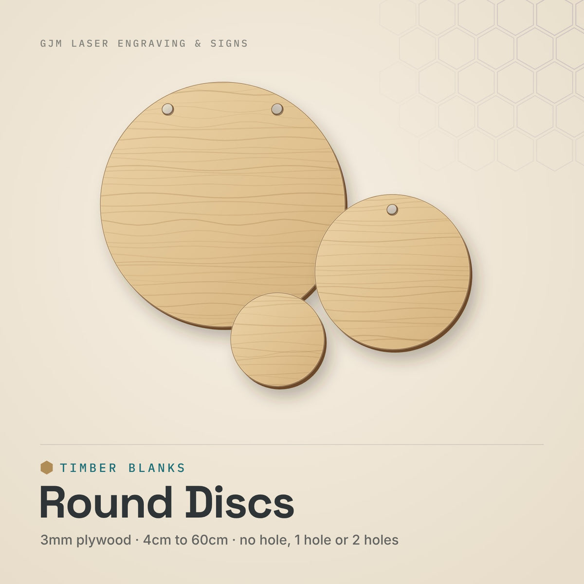 Timber Blanks | Round