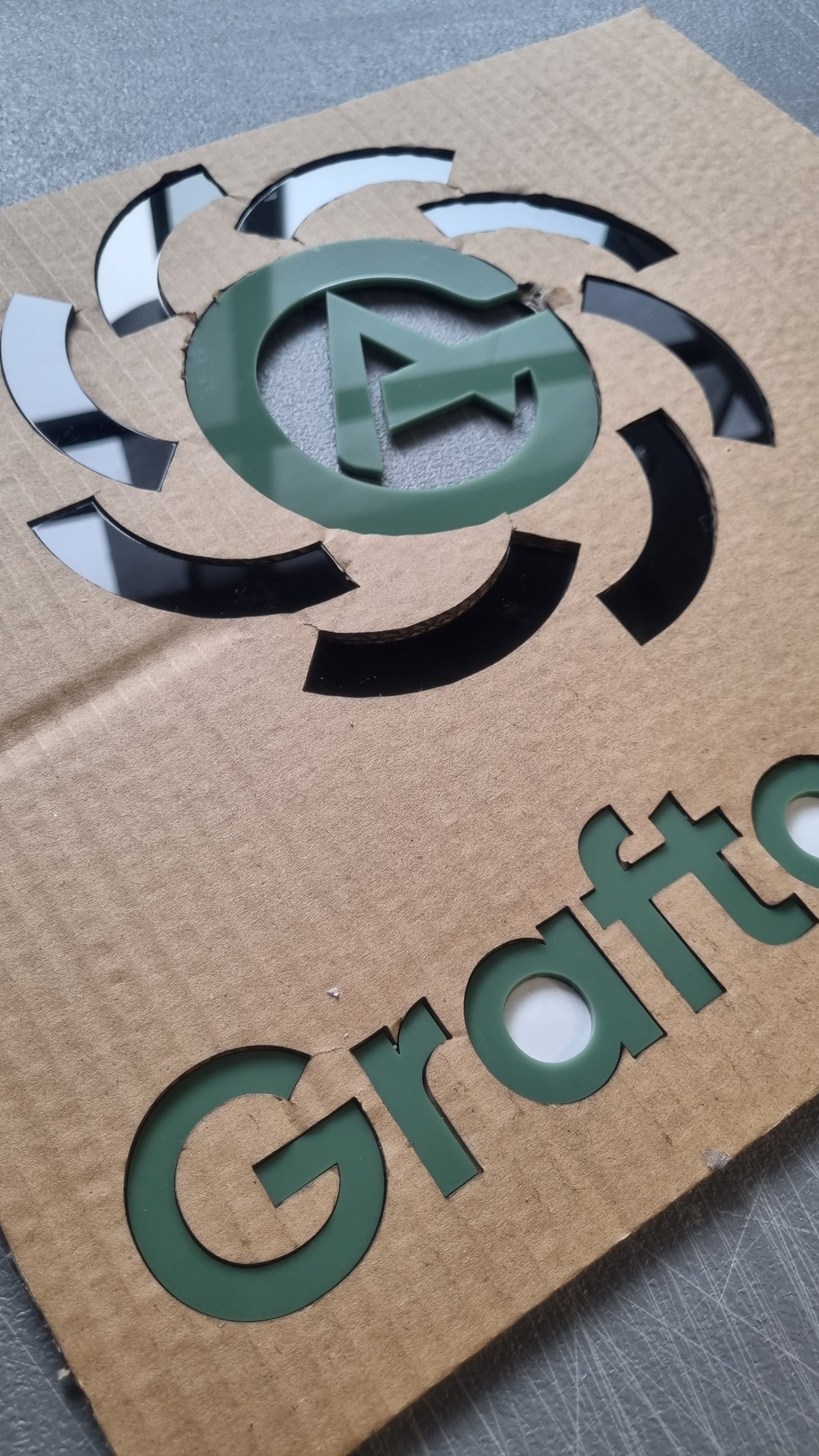 Laser Cut Lettering
