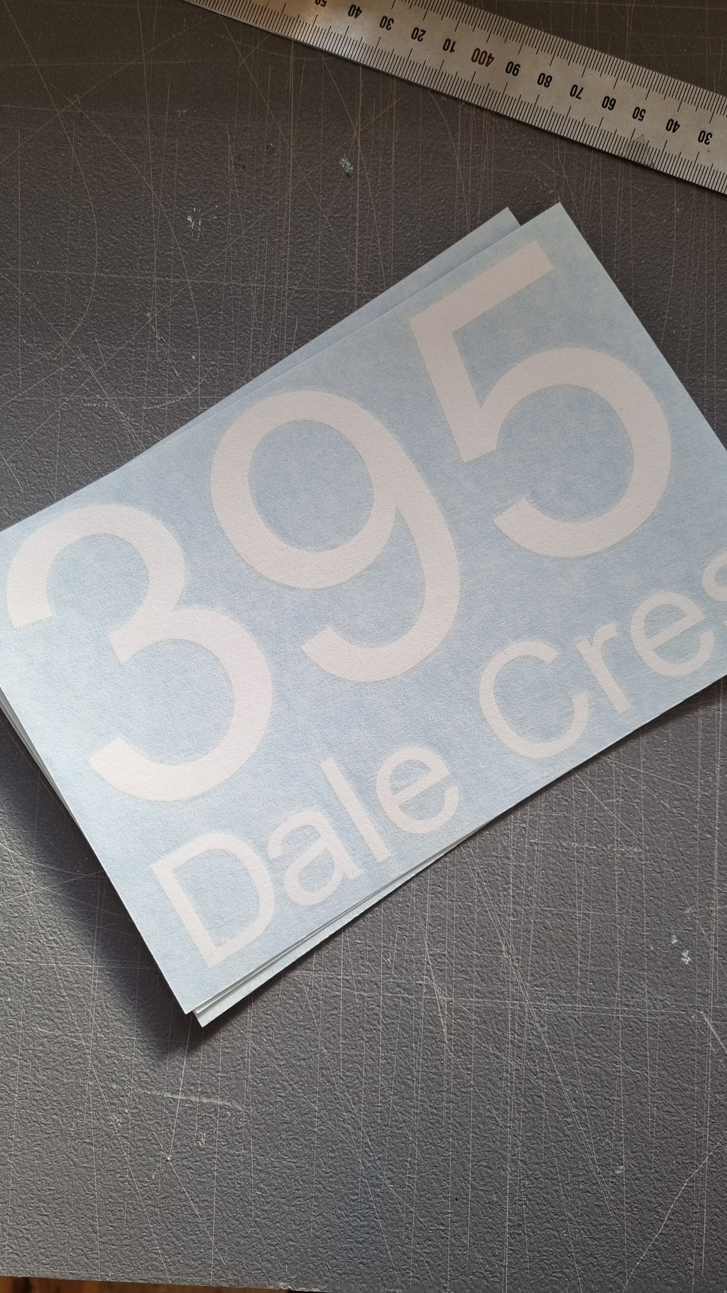 Bin Address Labels