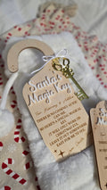 Santa's Magic Key — Personalised Door Hanger