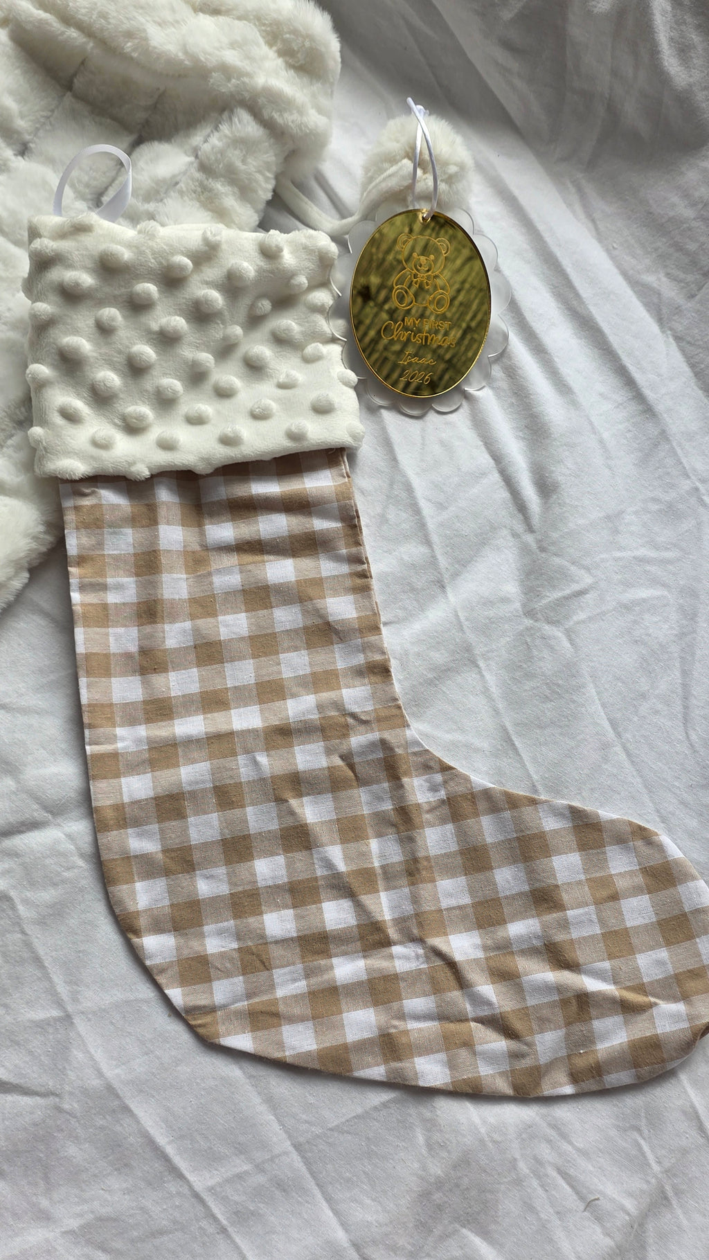 Handmade Christmas Stocking — Harv & Co, One of a Kind
