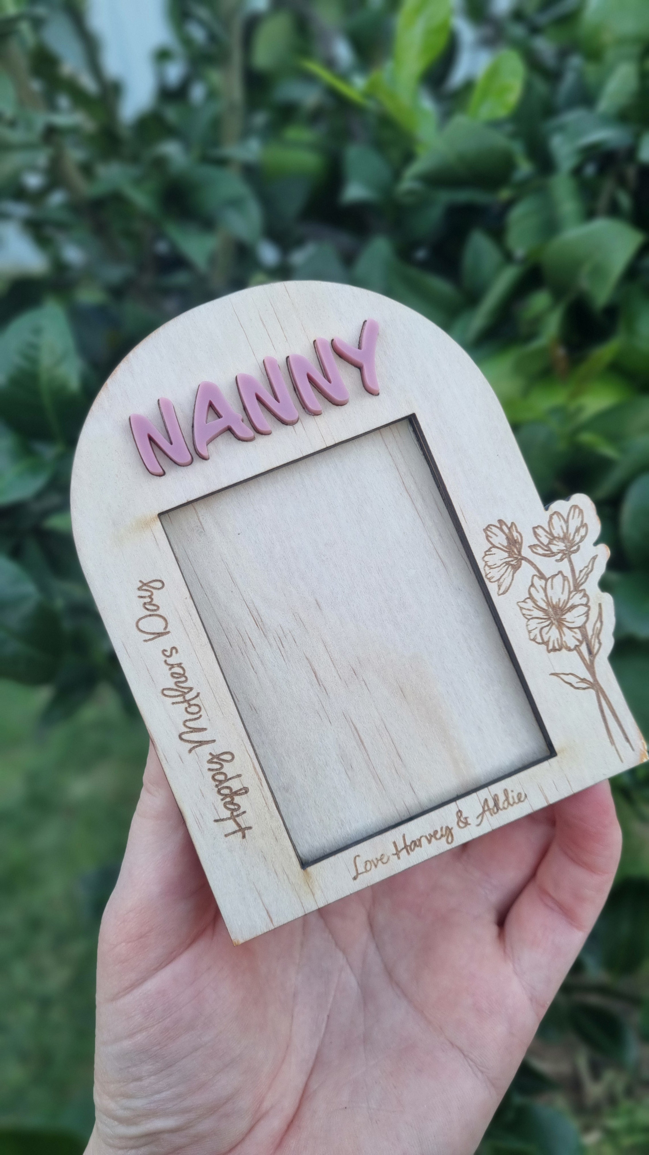 Photo frame fridge magnet