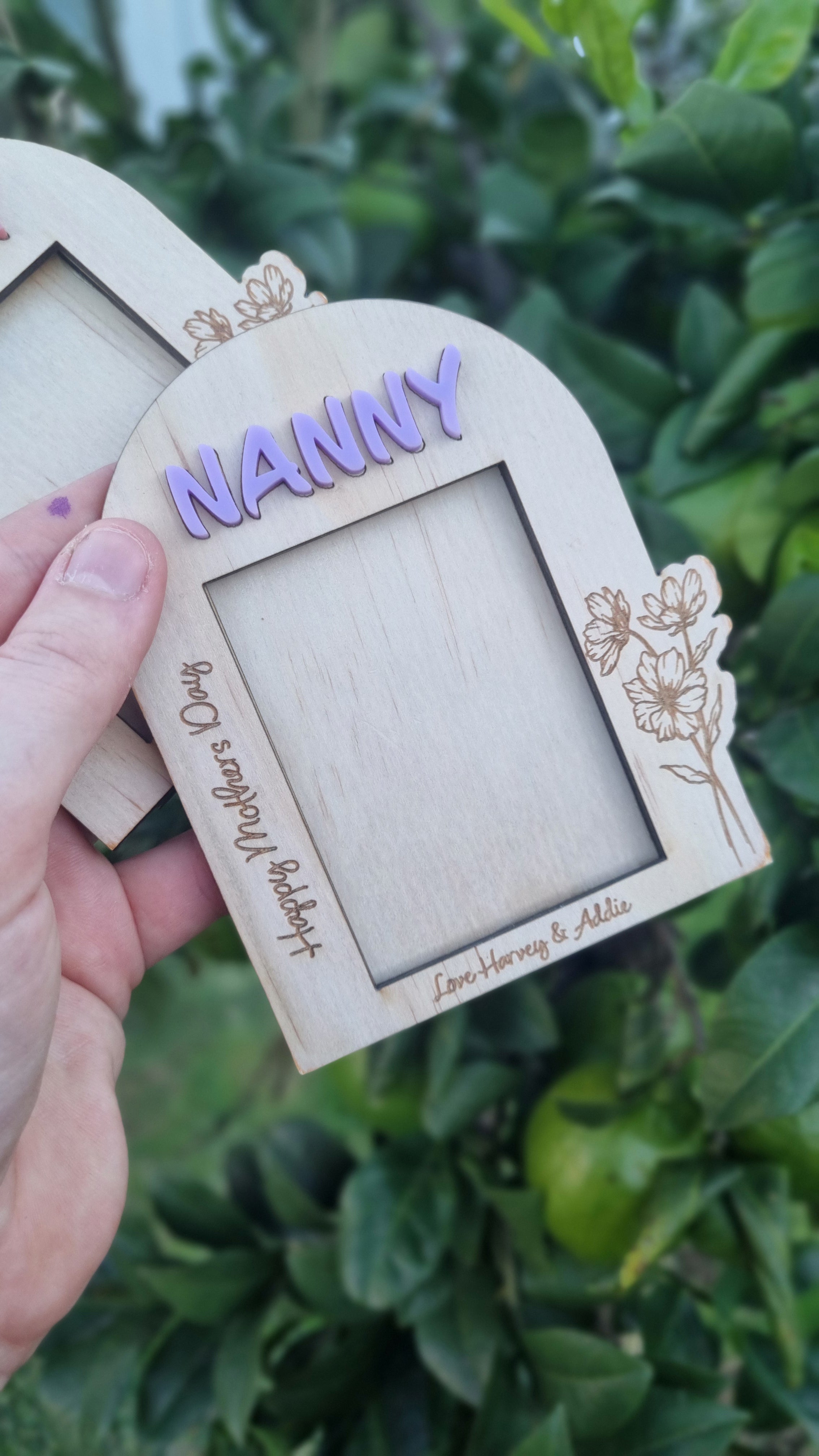 Photo frame fridge magnet