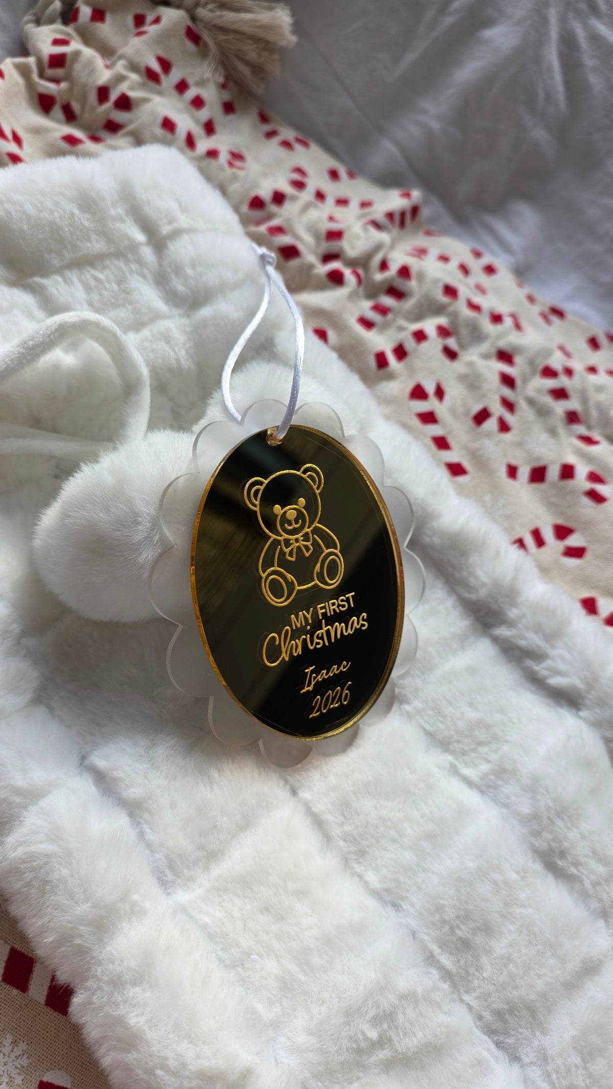 Luxe Personalised Christmas Ornament
