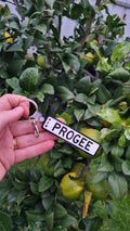 Numberplate Keychain