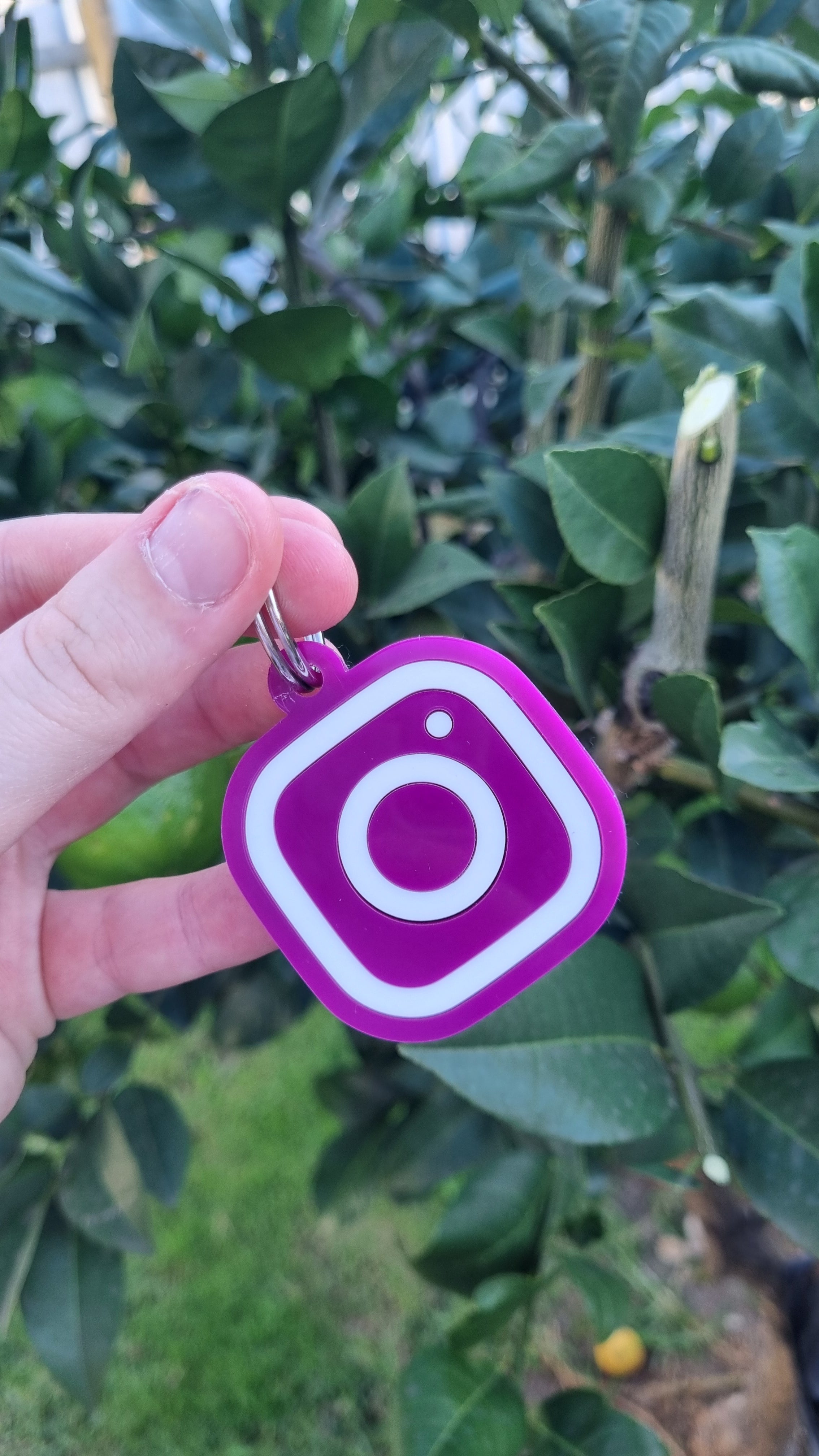 NFC Social Keychain