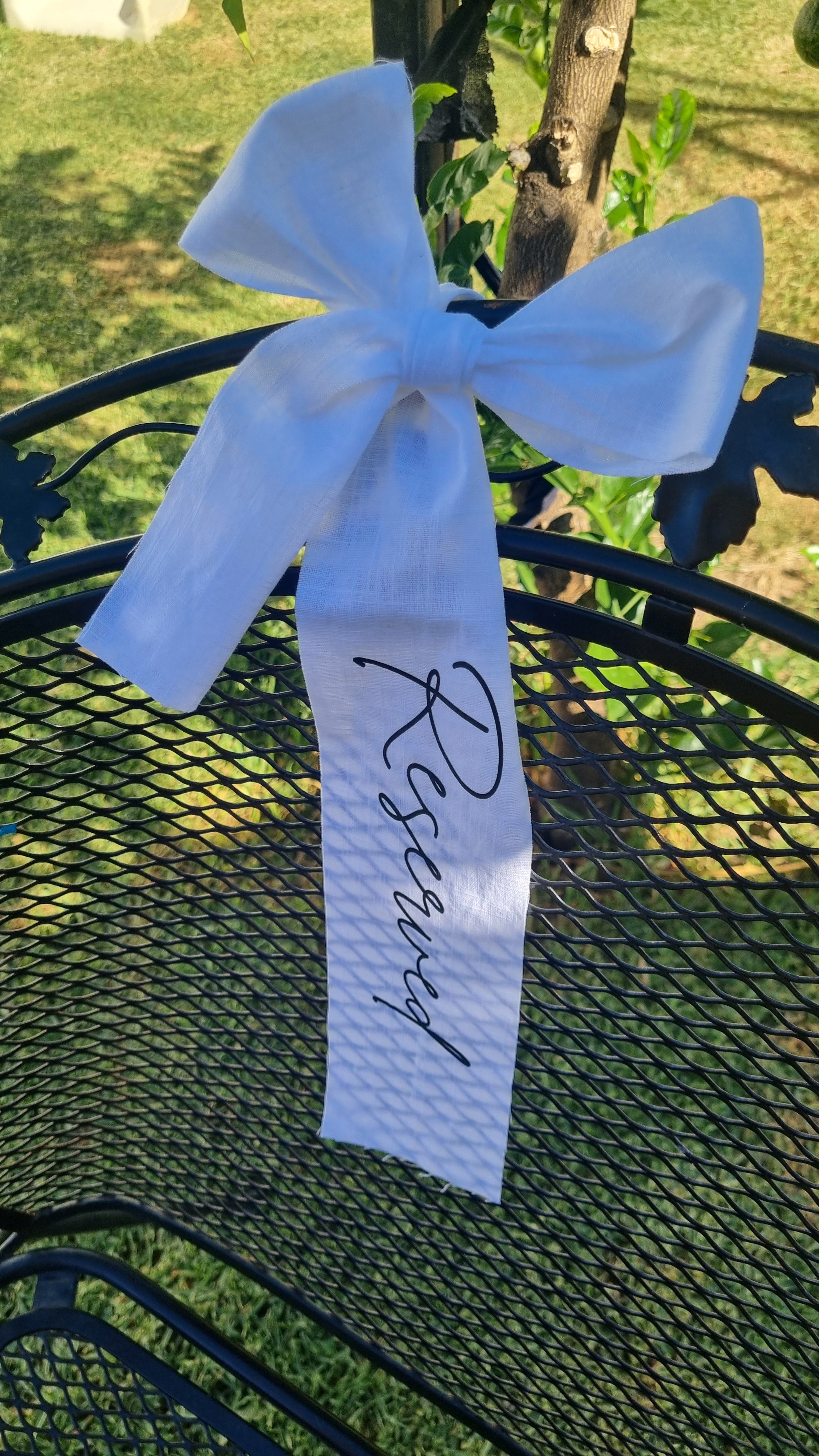 Reserved Linen Tags
