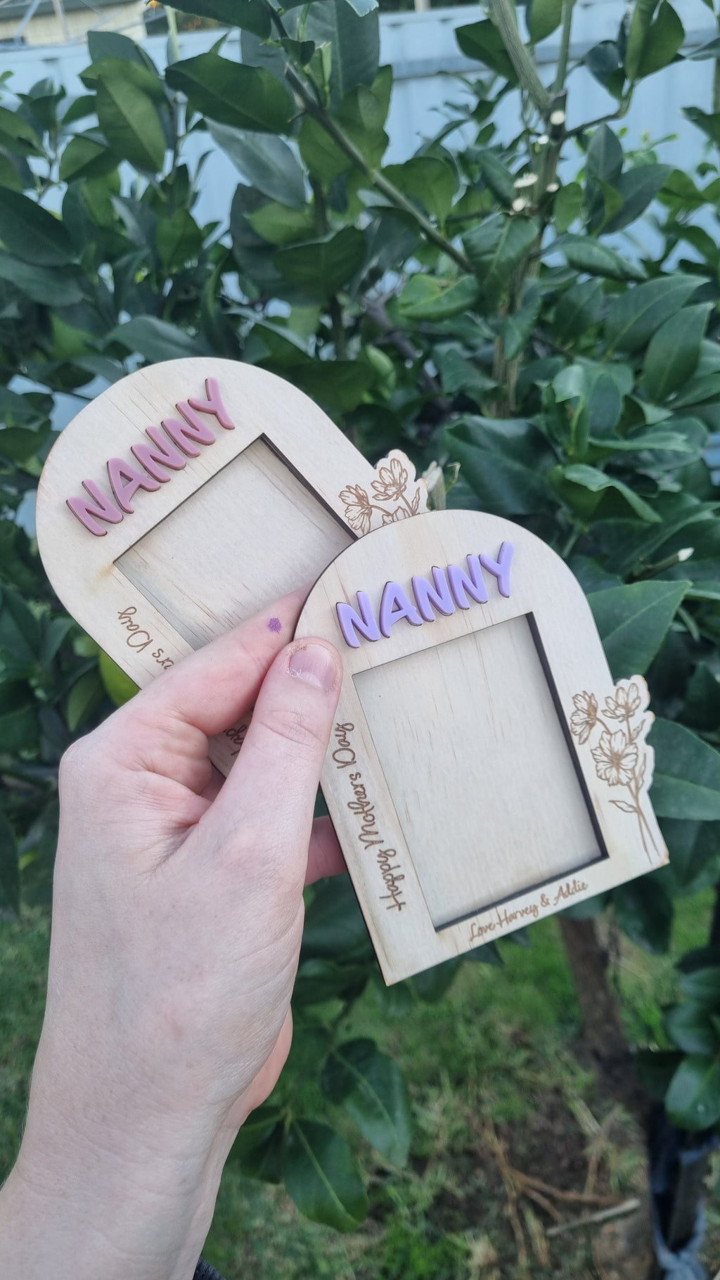 Photo frame fridge magnet