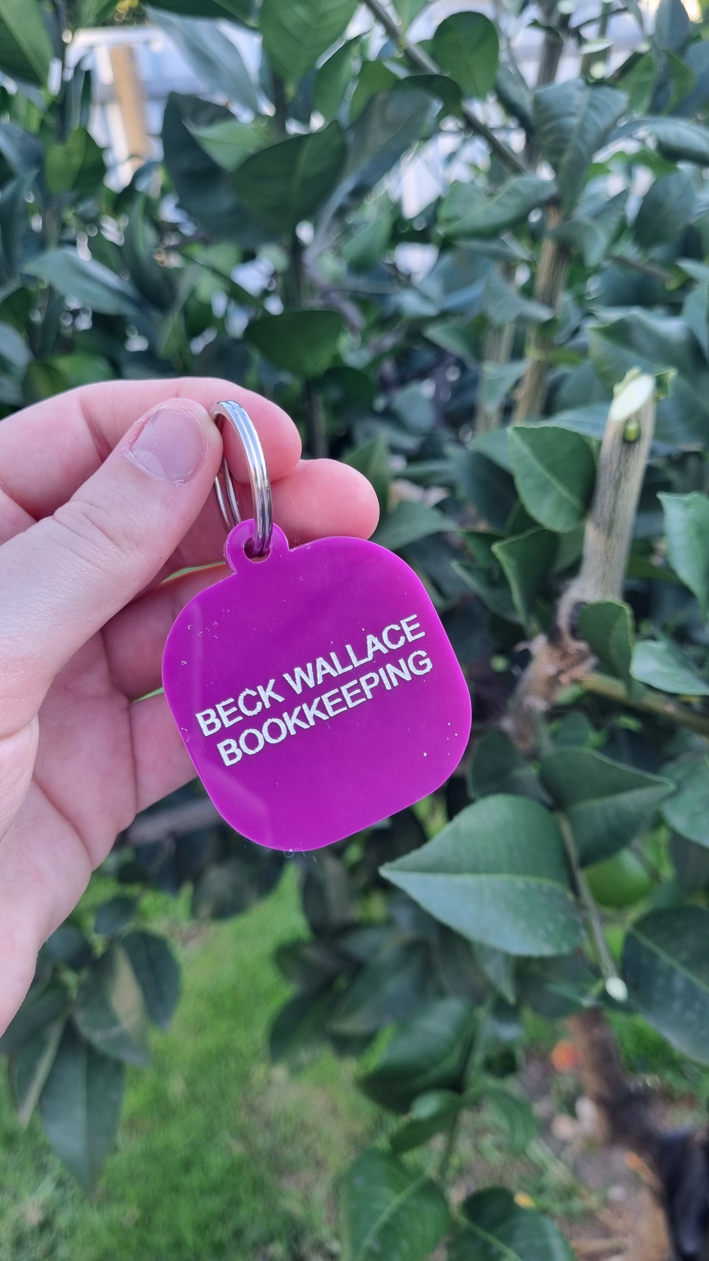 NFC Social Keychain