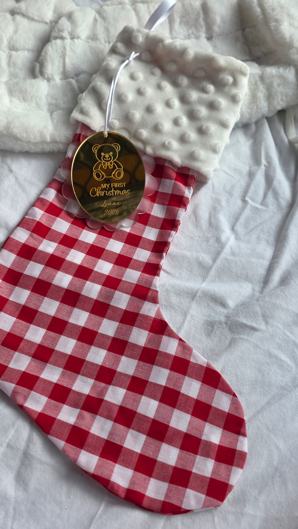 Handmade Christmas Stocking — Harv & Co, One of a Kind