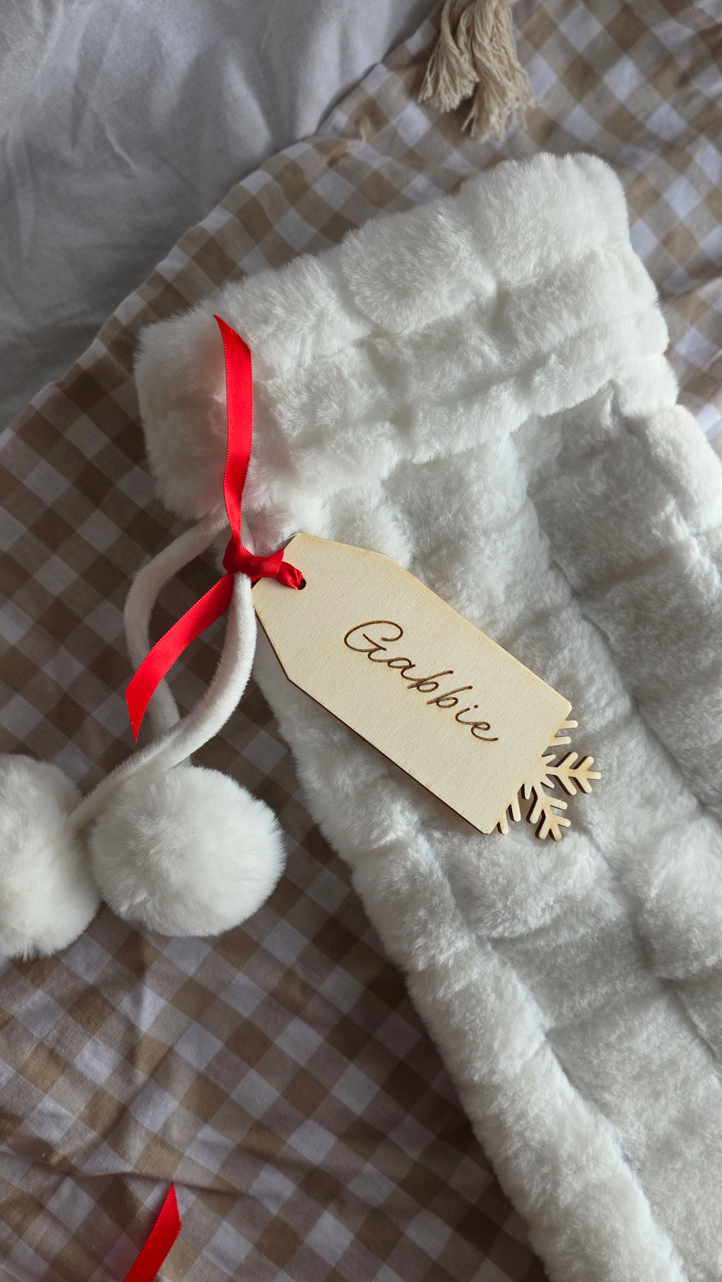 Personalised Stocking Name Tags