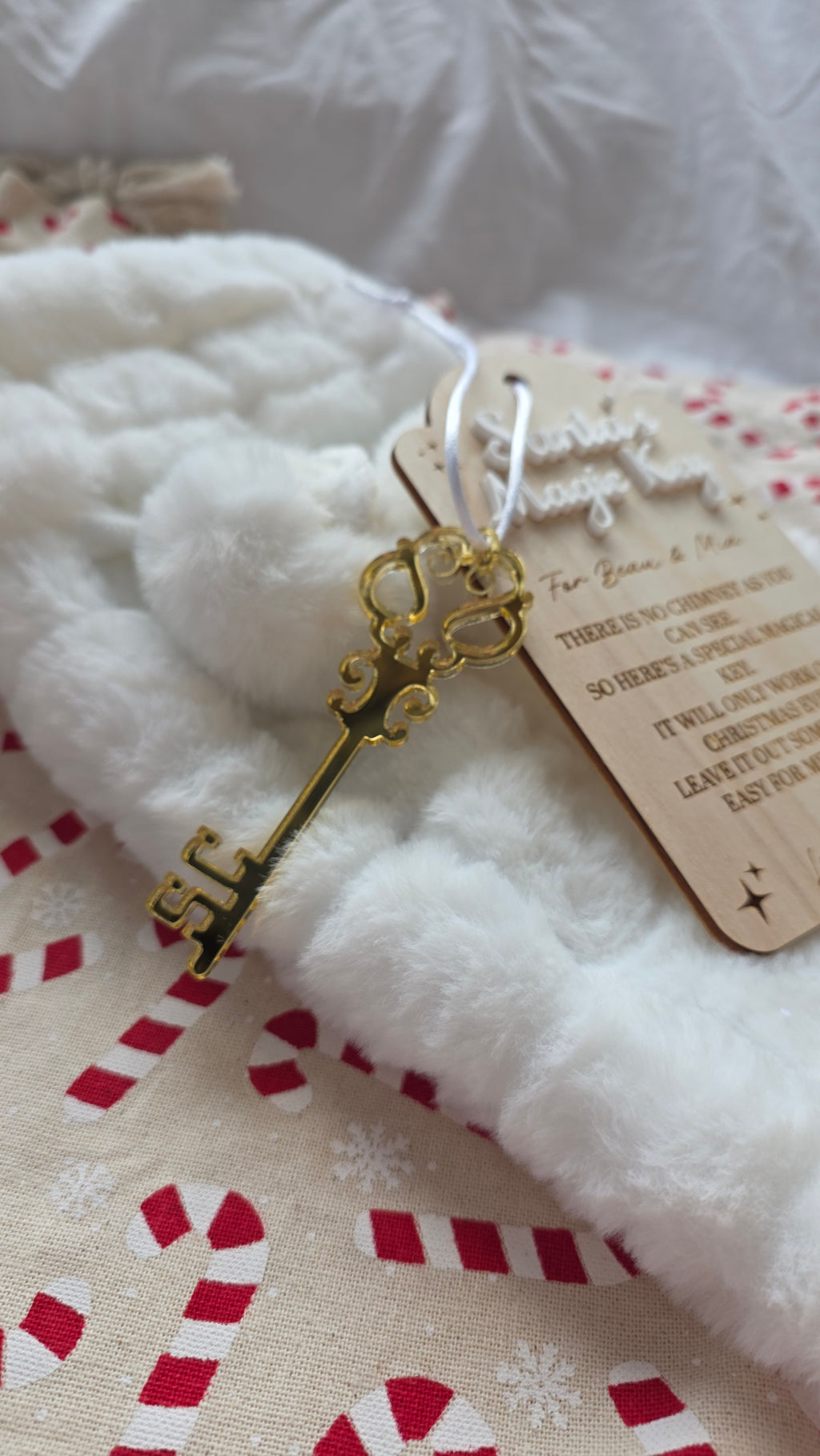 Santa's Magic Key — Personalised Tag
